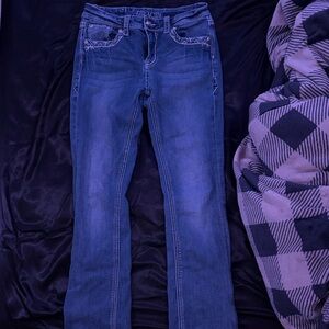 Grace in LA Women's Dark Blue Bootcut Jeans